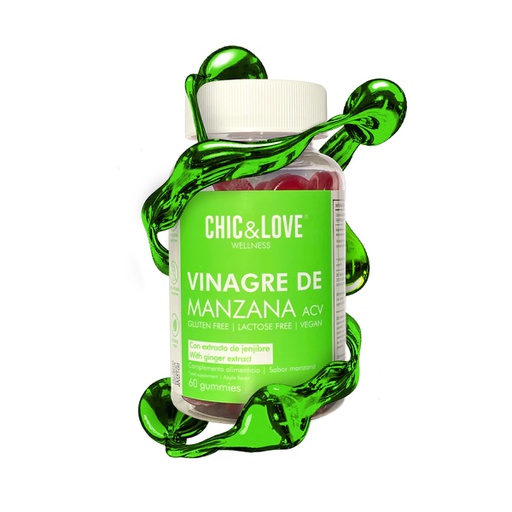 [CLVIT015] Vinagre de Manzana Gummies (60 Uds)